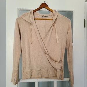 Athleta Inner Twist Oatmeal Hoodie